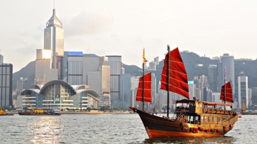 מזרח ומערב נפגשים בהונג קונג (צילום: shutterstock)