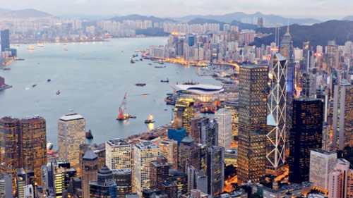 מראה כללי של הונג קונג (צילום: shutterstock)