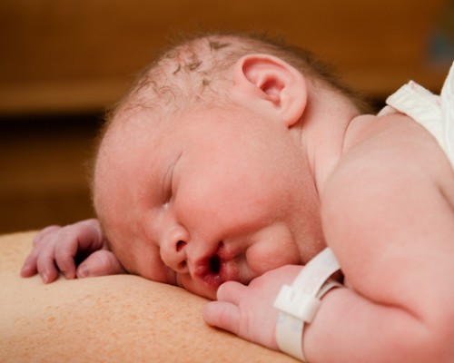 אצל תינוקות החיידקים מפוזרים באופן אחיד צילום: שאטרסטוק