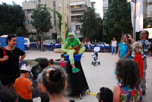 מופע ילדים בקרית ספר_צילום ליאת מנדל