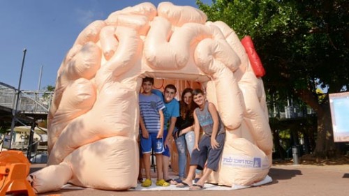 תערוכת המוח בגן המדע