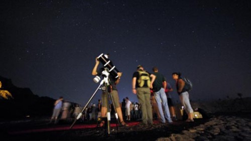 ליל ירח כוכבים ואהבה בערבה. צילום: ארן דולב