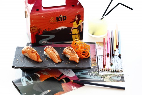 ארוחת ילדים מושקעת בריבר האסייתית. צילום: יח"צ