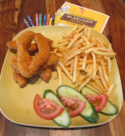 שניצלונים שילדים אוהבים בבליקר סטריט. צילום: יח"צ