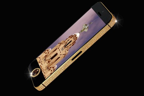Stuart Hughes Black Diamond iPhone 5. צילום: יח"צ