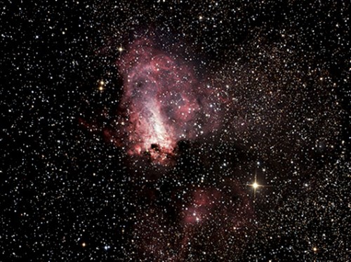ערפילית הברבור &#8211; אזור של גז ואבק בקבוצת הכוכבים קשתצילום: מיכאל צוקראן