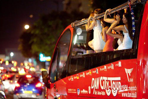 אוטובוס סיור של דן. צילום: עיריית תל אביב