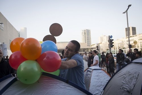 מחאת האוהלים 2.0. צילום: אורן זיו מחאת האוהלים 2.0. צילום: אורן זיו