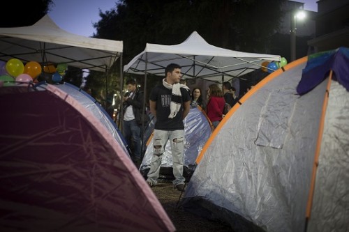 מחאת האוהלים 2.0. צילום: אורן זיו