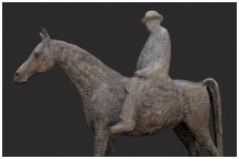 דיזנגוף רוכב על סוס של דוד זונדלוביץ' (2009)