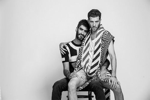 אדם קלדרון ורועי אפרת (צילום: איליה מלניקוב)