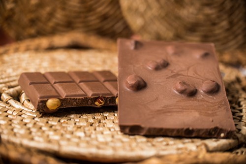 השוקולד הטבעוני של פנדה. צילום: אורי ברקת