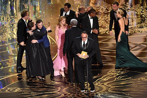 ספוטלייט זוכה בסרט השנה. צילום: Getty Images