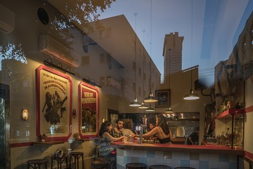 אוכל מקסיקני וייב ניו יורקי, ברנינג טאקוס. צילום: אנטולי מיכאלו אוכל מקסיקני וייב ניו יורקי, ברנינג טאקוס. צילום: אנטולי מיכאלו