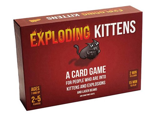 חתולי הרעם. המשחק Exploding Kittens
