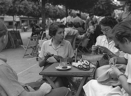 קפה רויאל (1953). צילום: פריץ כהן/לע"מ
