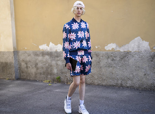 שבוע האופנה לגברים במילאנו. צילום: אסף ליברפרוינד