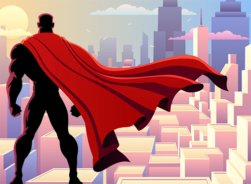 מצילים את העולם ומדברים על זה. איור: שאטרסטוק 