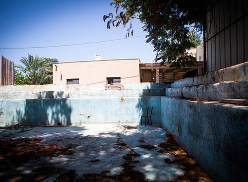 בריכת אגירה בפרדס (צילום: שלומי יוסף)