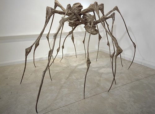לואיז בורז'ואה, &quot;זוג עכבישי&quot;, במוזיאון תל אביב (צילום: כריסטופר בורק)