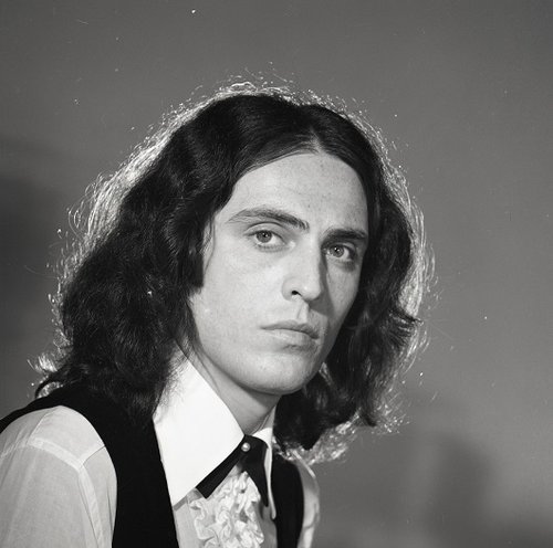 צביקה פיק, 1973 (צילום: מולה עשת)