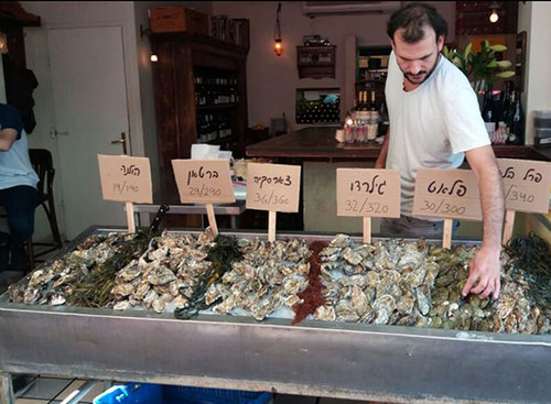 שישי צדפות בבסטה. צילום מעמוד הפייסבוק