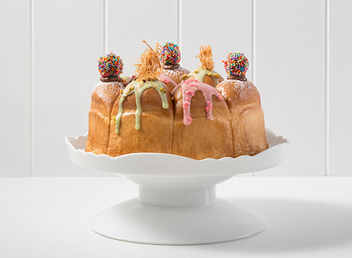 עוגת סופגניות גאודי סטייל של מתוקה. צילום: בני גם זו לטובה 